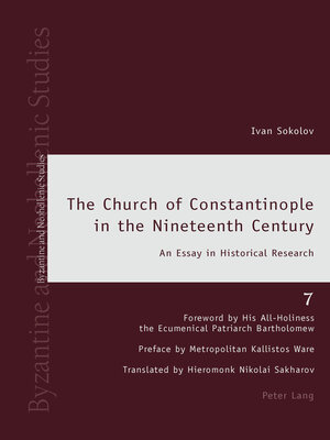 cover image of The Church of Constantinople in the Nineteenth Century